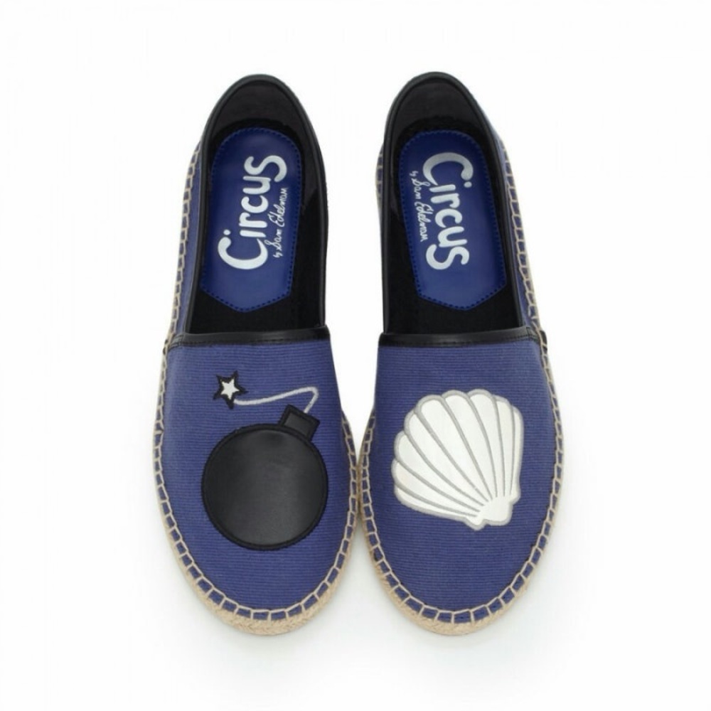 9. Circus by Sam Edelman Navy Espadrilles with Fun Designs